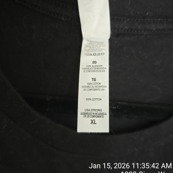 Mens Black T XL Free Kyle Self Defense Right Wing I Stand With Kyle - Picture 3 of 3